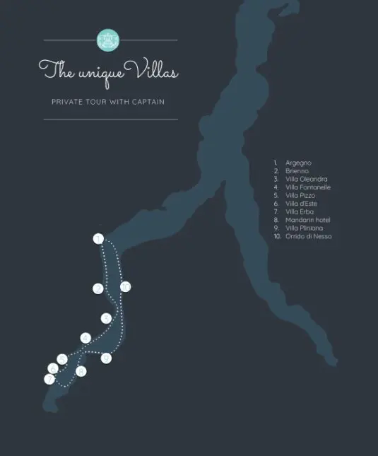 LAKE COMO BOAT TOURS - THE UNIQUE VILLAS